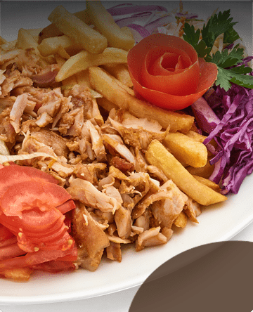 Assiette Kebab